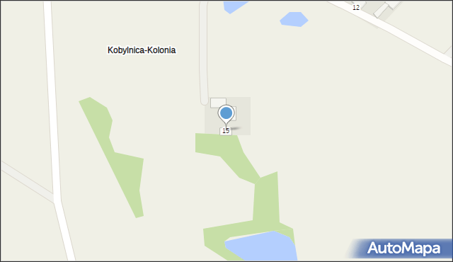 Kobylnica, Kobylnica, 15, mapa Kobylnica