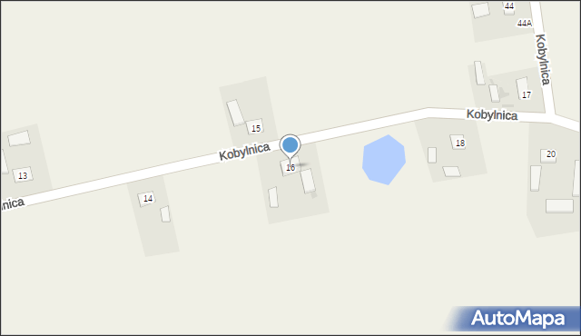 Kobylnica, Kobylnica, 16, mapa Kobylnica