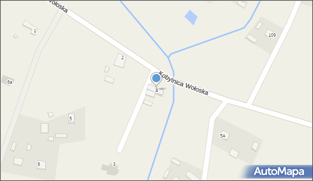 Kobylnica Wołoska, Kobylnica Wołoska, 4, mapa Kobylnica Wołoska