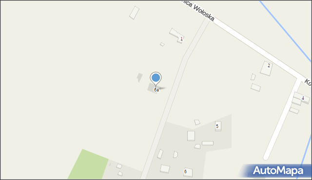 Kobylnica Wołoska, Kobylnica Wołoska, 6a, mapa Kobylnica Wołoska