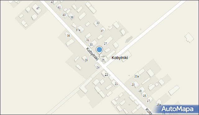 Kobylniki, Kobylniki, 26, mapa Kobylniki