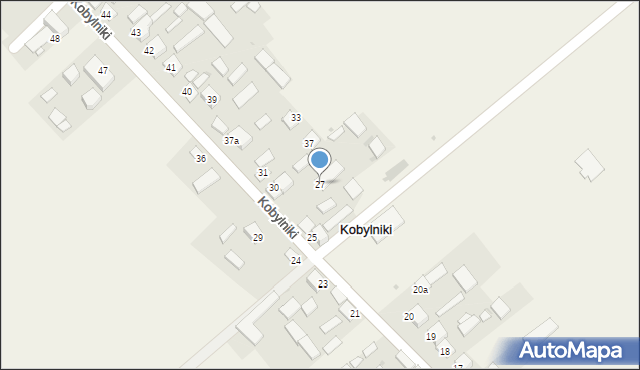 Kobylniki, Kobylniki, 28, mapa Kobylniki