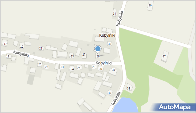 Kobylniki, Kobylniki, 29, mapa Kobylniki