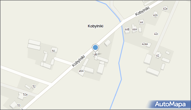 Kobylniki, Kobylniki, 46, mapa Kobylniki