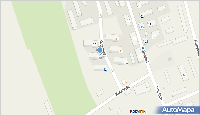 Kobylniki, Kobylniki, 30, mapa Kobylniki