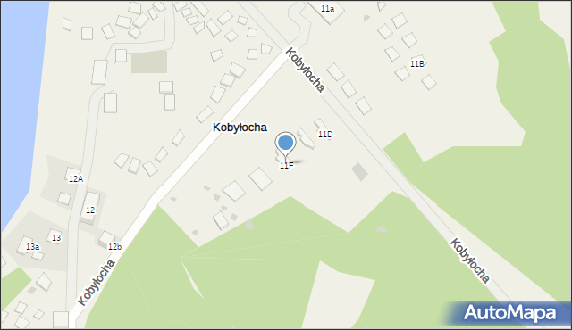 Kobyłocha, Kobyłocha, 11F, mapa Kobyłocha