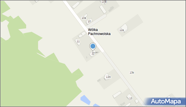 Kochanów, Kochanów, 12, mapa Kochanów