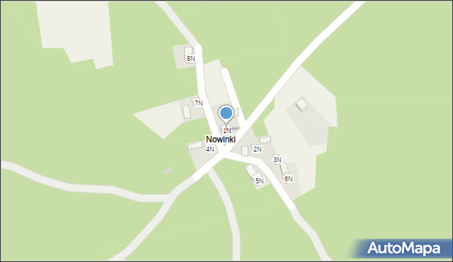 Kochanów, Kochanów, 1N, mapa Kochanów