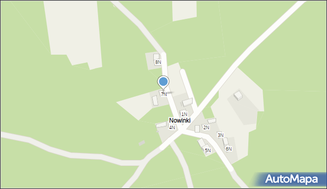 Kochanów, Kochanów, 7N, mapa Kochanów