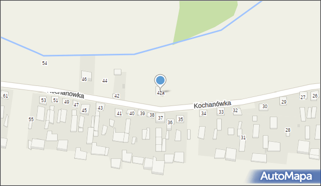 Kochanówka, Kochanówka, 42a, mapa Kochanówka