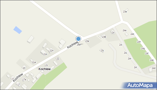 Kochlew, Kochlew, 23d, mapa Kochlew