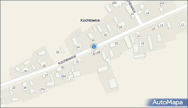 Kochłowice, Kochłowice, 31, mapa Kochłowice