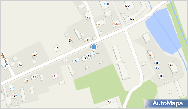 Kochłowice, Kochłowice, 7C, mapa Kochłowice