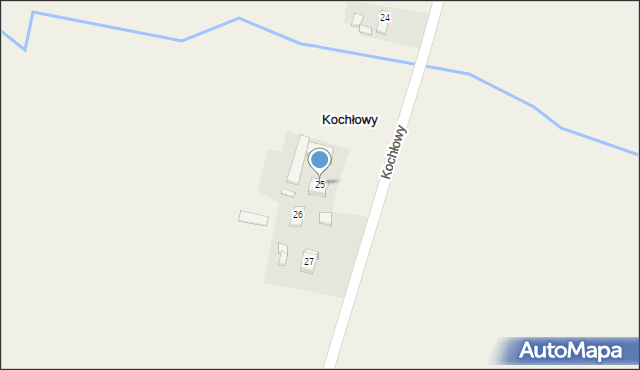 Kochłowy, Kochłowy, 25, mapa Kochłowy