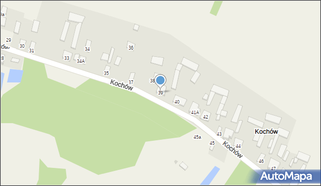 Kochów, Kochów, 39, mapa Kochów