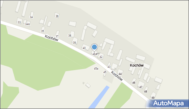 Kochów, Kochów, 41A, mapa Kochów
