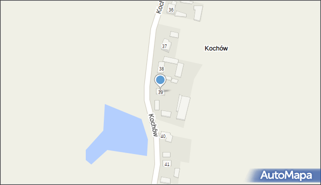 Kochów, Kochów, 39, mapa Kochów