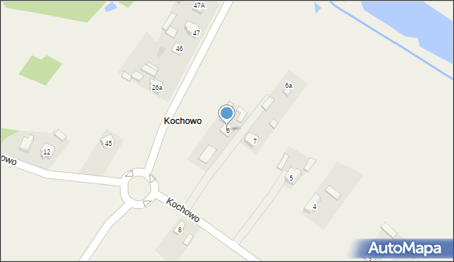 Kochowo, Kochowo, 6, mapa Kochowo