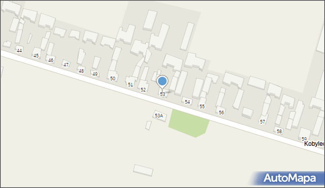 Kocierzew Północny, Kocierzew Północny, 53, mapa Kocierzew Północny