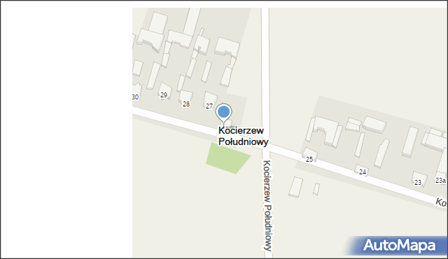 Kocierzew Południowy, Kocierzew Południowy, 26, mapa Kocierzew Południowy