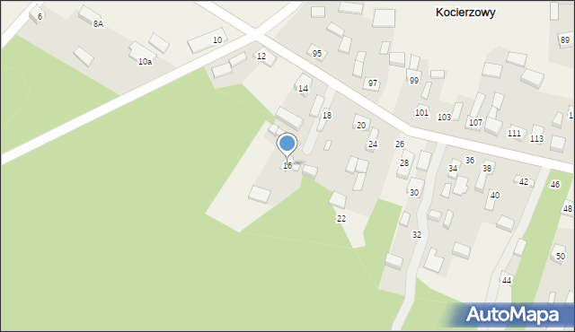 Kocierzowy, Kocierzowy, 16, mapa Kocierzowy