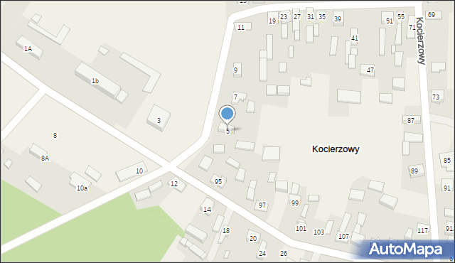 Kocierzowy, Kocierzowy, 5, mapa Kocierzowy