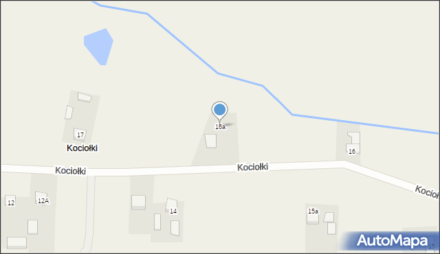 Kociołki, Kociołki, 16a, mapa Kociołki