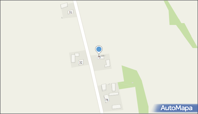 Koczanów, Koczanów, 75, mapa Koczanów