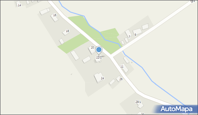 Koczarki, Koczarki, 22/1, mapa Koczarki