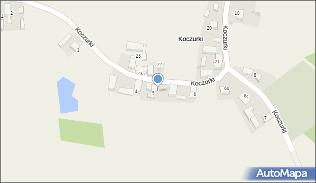 Koczurki, Koczurki, 5-1, mapa Koczurki