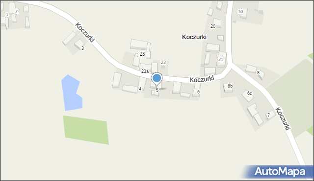 Koczurki, Koczurki, 5, mapa Koczurki