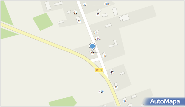 Kodeniec, Kodeniec, 35, mapa Kodeniec