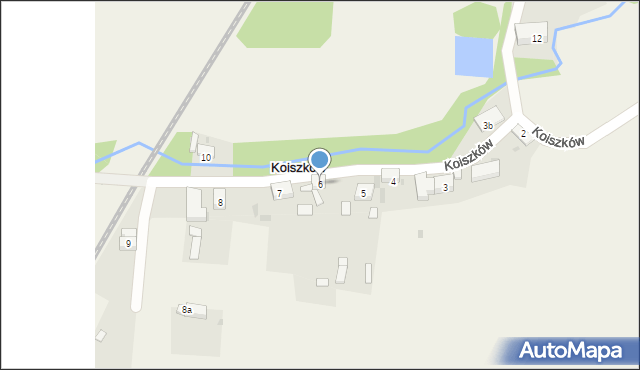 Koiszków, Koiszków, 6, mapa Koiszków