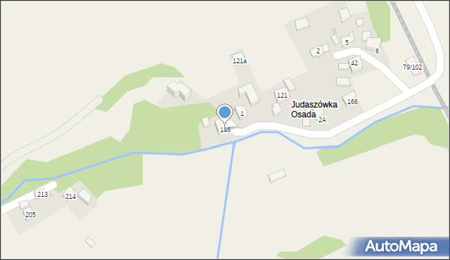 Kojszówka, Kojszówka, 146, mapa Kojszówka