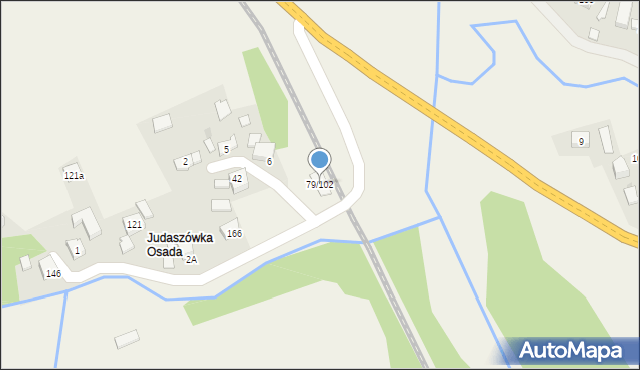 Kojszówka, Kojszówka, 79/102, mapa Kojszówka