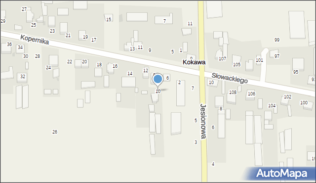 Kokawa, Kopernika Mikołaja, 10, mapa Kokawa