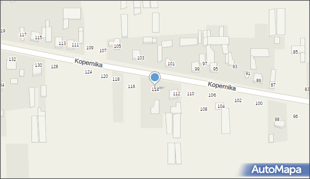 Kokawa, Kopernika Mikołaja, 114, mapa Kokawa