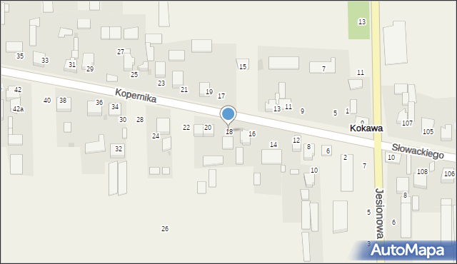 Kokawa, Kopernika Mikołaja, 18, mapa Kokawa