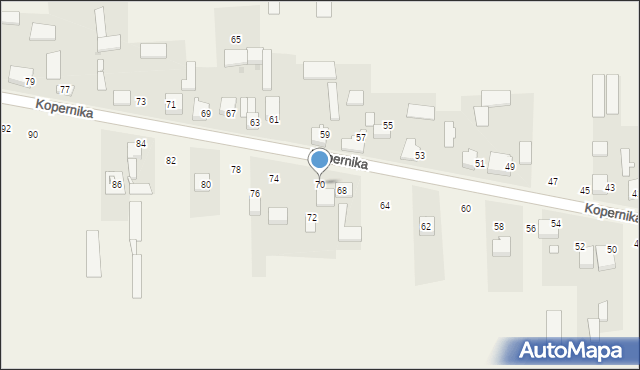 Kokawa, Kopernika Mikołaja, 70, mapa Kokawa