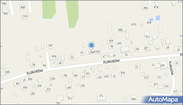 Kokotów, Kokotów, 234, mapa Kokotów