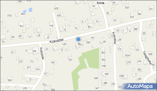 Kokotów, Kokotów, 327, mapa Kokotów