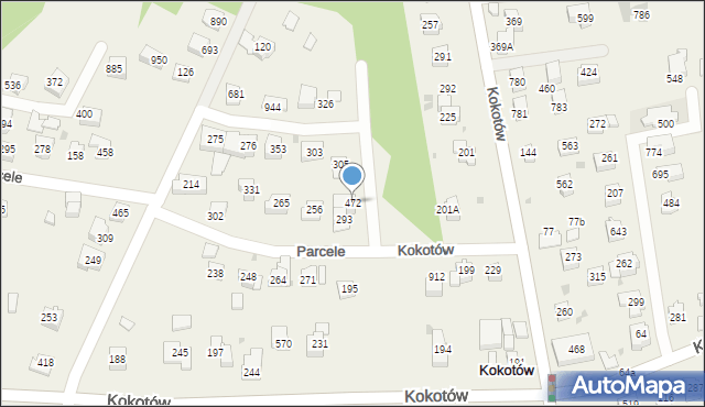 Kokotów, Kokotów, 472, mapa Kokotów