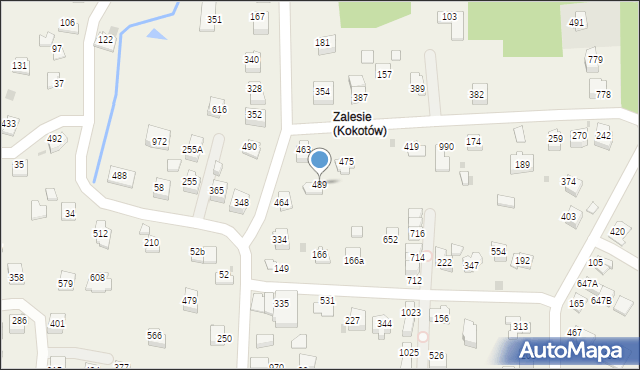 Kokotów, Kokotów, 489, mapa Kokotów