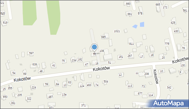 Kokotów, Kokotów, 55, mapa Kokotów