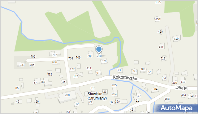 Kokotów, Kokotów, 710, mapa Kokotów