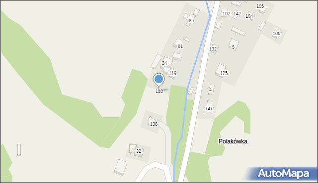 Kokuszka, Kokuszka, 140, mapa Kokuszka