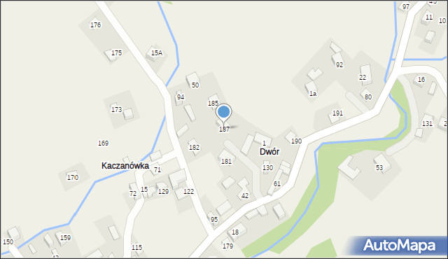 Kokuszka, Kokuszka, 187, mapa Kokuszka