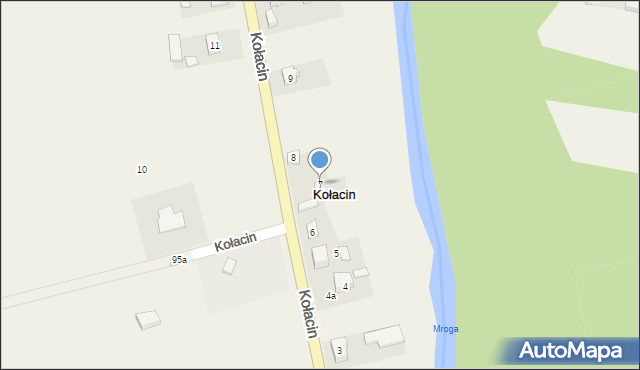 Kołacin, Kołacin, 7, mapa Kołacin