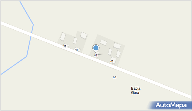 Kołaczkowice, Kołaczkowice, 61, mapa Kołaczkowice