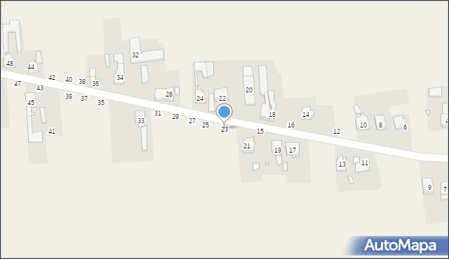 Kołaczkowice, Kołaczkowice, 23, mapa Kołaczkowice